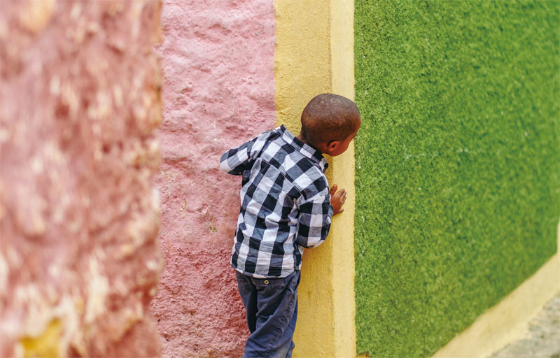 하라르는 에티오피아에서 가장 화려한 색감을 가진 골목이다
