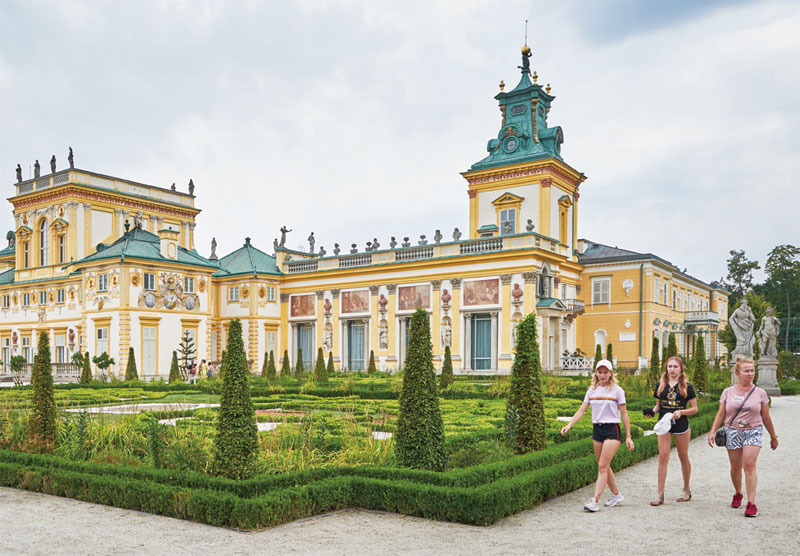 17세기 풍요로운 시절 얀 왕과 여왕의 사랑이 듬뿍 묻어나는 궁전과 정원