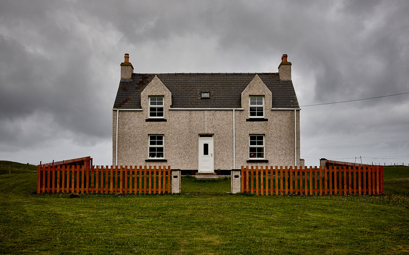 대칭이 재미난 스코틀랜드 서부의 집