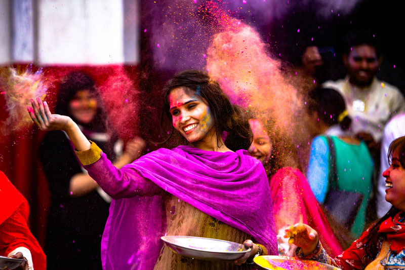 ©holi fest india