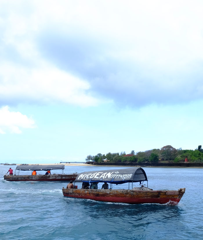 잔지바르(Zanzibar)의 부속섬인 창구섬