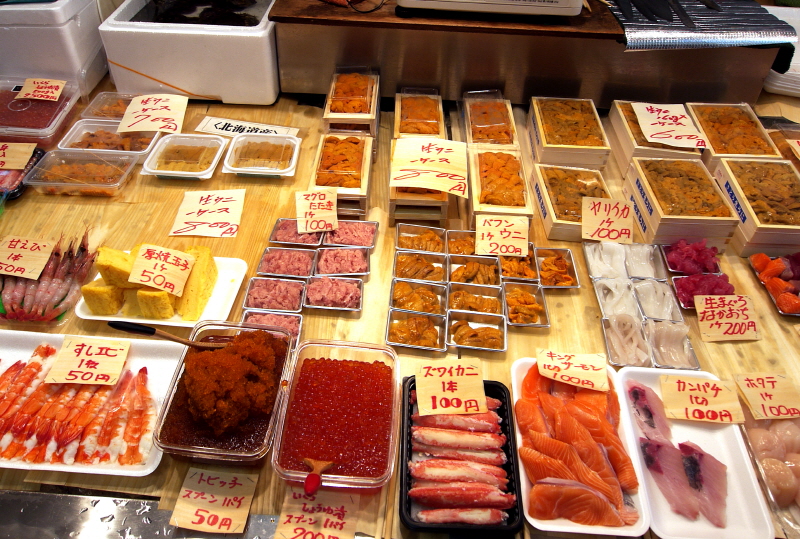 일본 아오모리 후루가와 어시장에서 맛본 놋케동