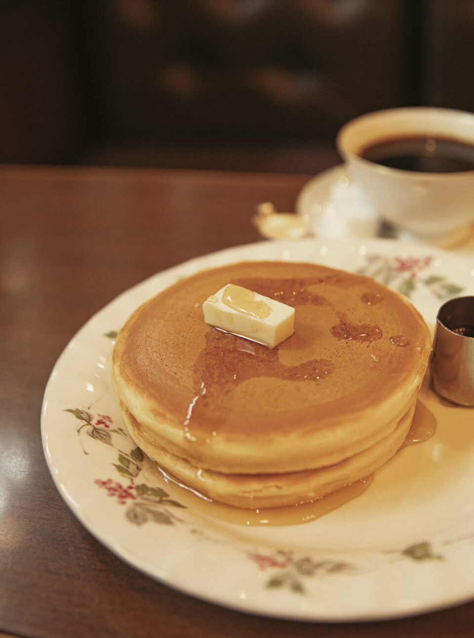  아침 식사로 좋은 마루후쿠 커피와 오리지널 레시피 핫케이크