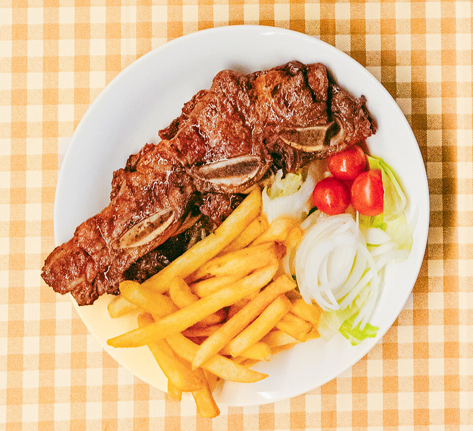 Char-grilled beef spare ribs(Entrecosto de vaca grelhado)LA갈비 닮은꼴, 마카오식 바비큐