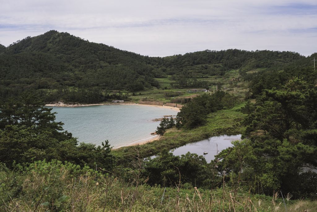 대마도 최고 높이는 173m, 대부분 구릉지로 이루어져 있다