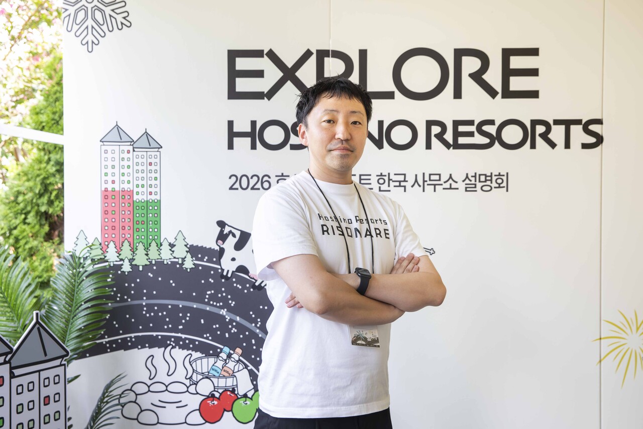 호시노 리조트 리조나레 사사키 코키(Sasaki Koki) 세일즈 & 마케팅 디렉터 / 이성균 기자