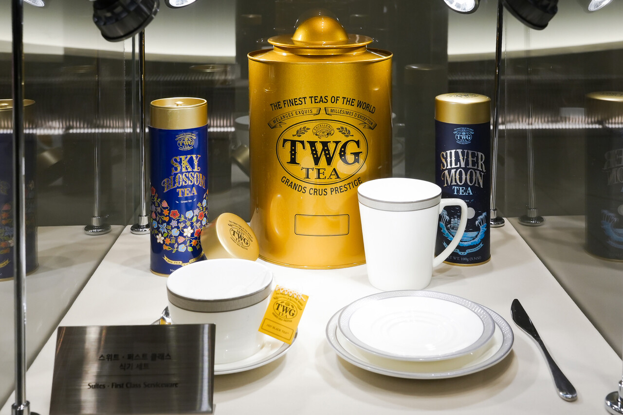 미각 존에서는 싱가포르 프리미엄 티 브랜드 TWG Tea의 특별 시음 행사가 진행된다